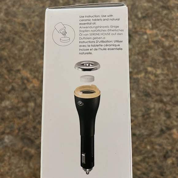 New in gift box Duke Car Diffuser by Serene House NWT - Picture 4 of 11